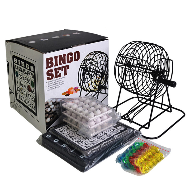 Party Games Large Groups - Машина для лотереи в бинго, стальная