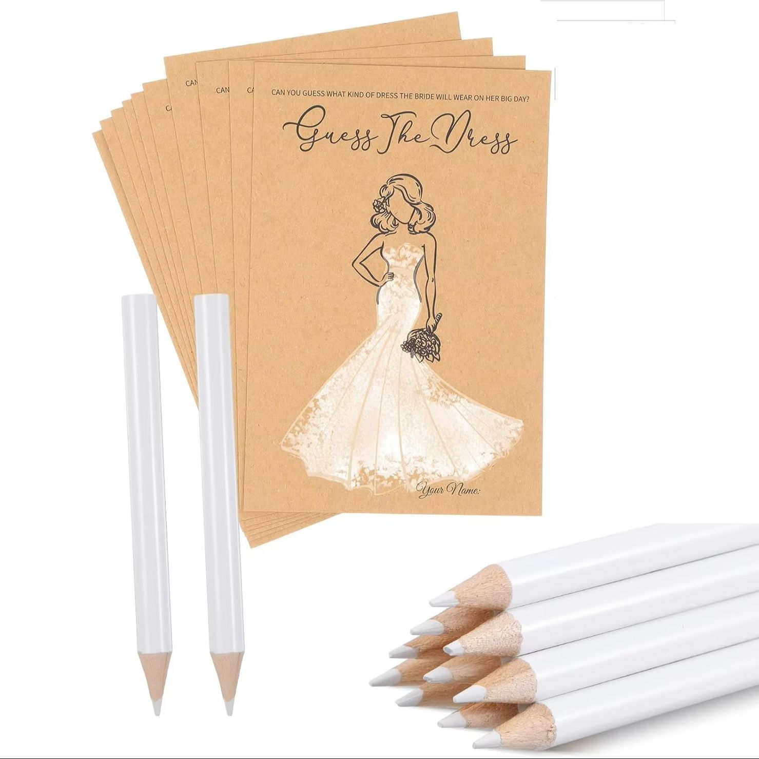Party Games Bridal Shower - 10 наборов для игр на девичнике,