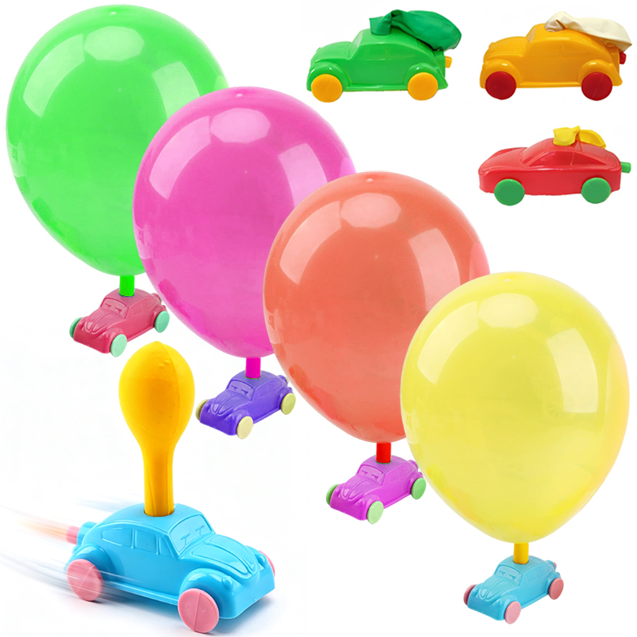 Party Games Physical - 2-8 шт. Машинка на воздушном шаре,