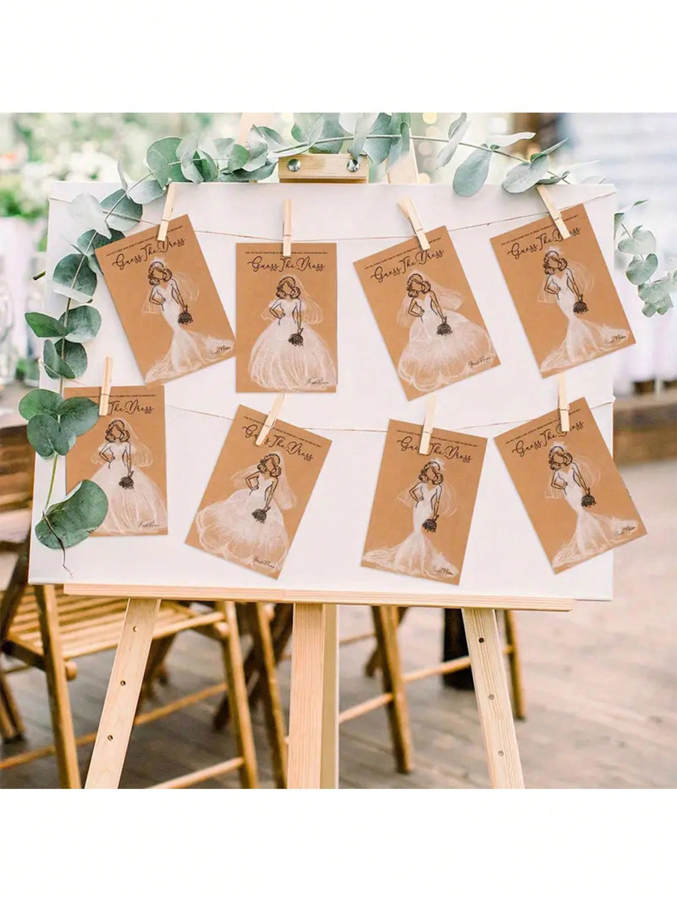 Party Games Bridal Shower - 20/40 шт., набор для свадебного душа,