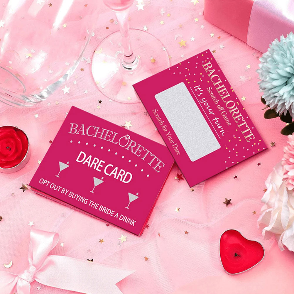 Party Games Bridal Shower - 20 листов забавных скретч-карт для девичника,