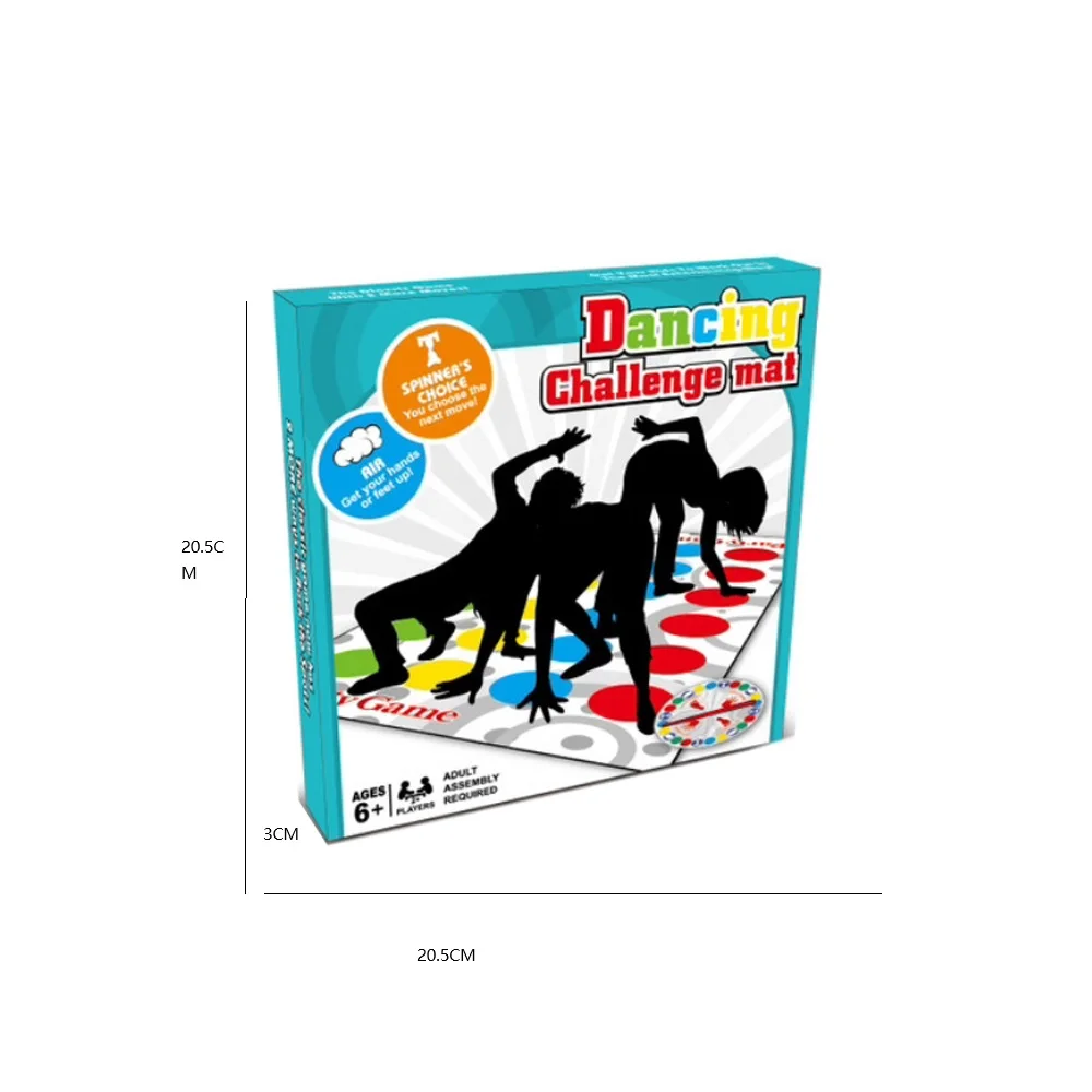 Party Games Physical - Популярная игра «Твистер», классический балансировочный коврик