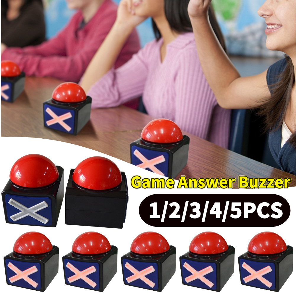 Party Games Quiz For Adults - 1-5 шт., кнопка сигнализации с зуммером