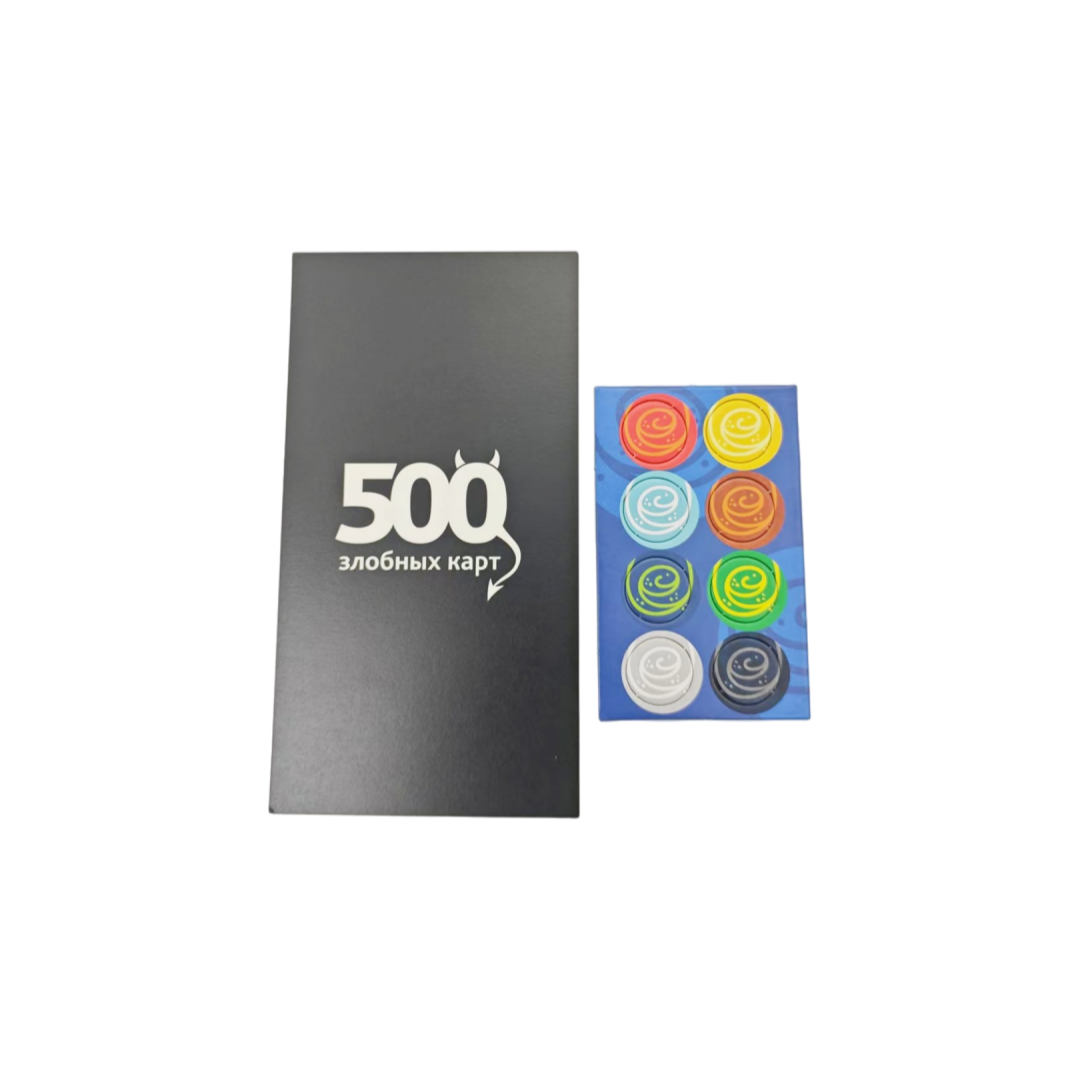 «500 Evil Cards (Версия 3.0)：О – обзор и цена Party Games Large Groups