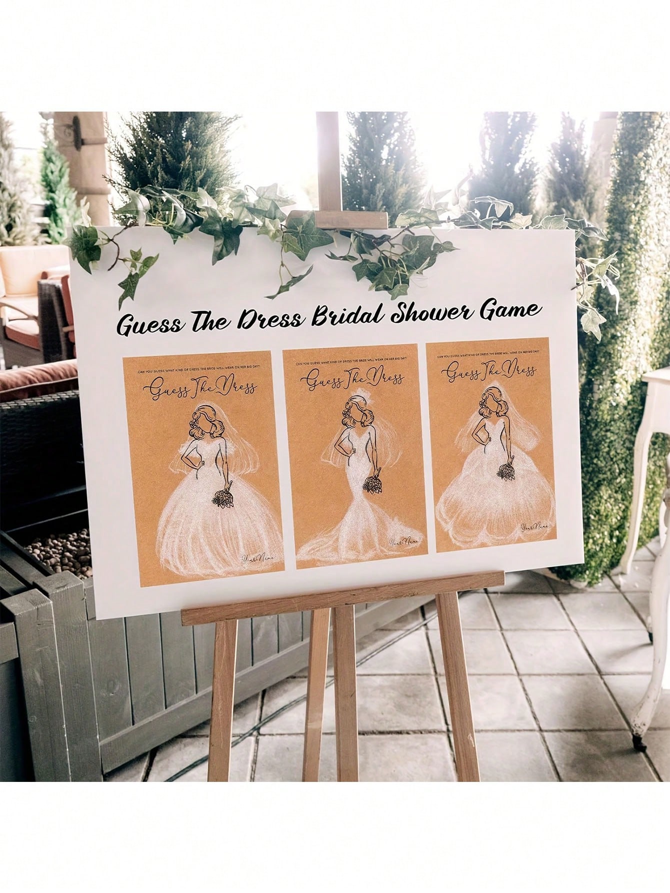 20/40 шт., набор для свадебног – обзор и цена Party Games Bridal Shower