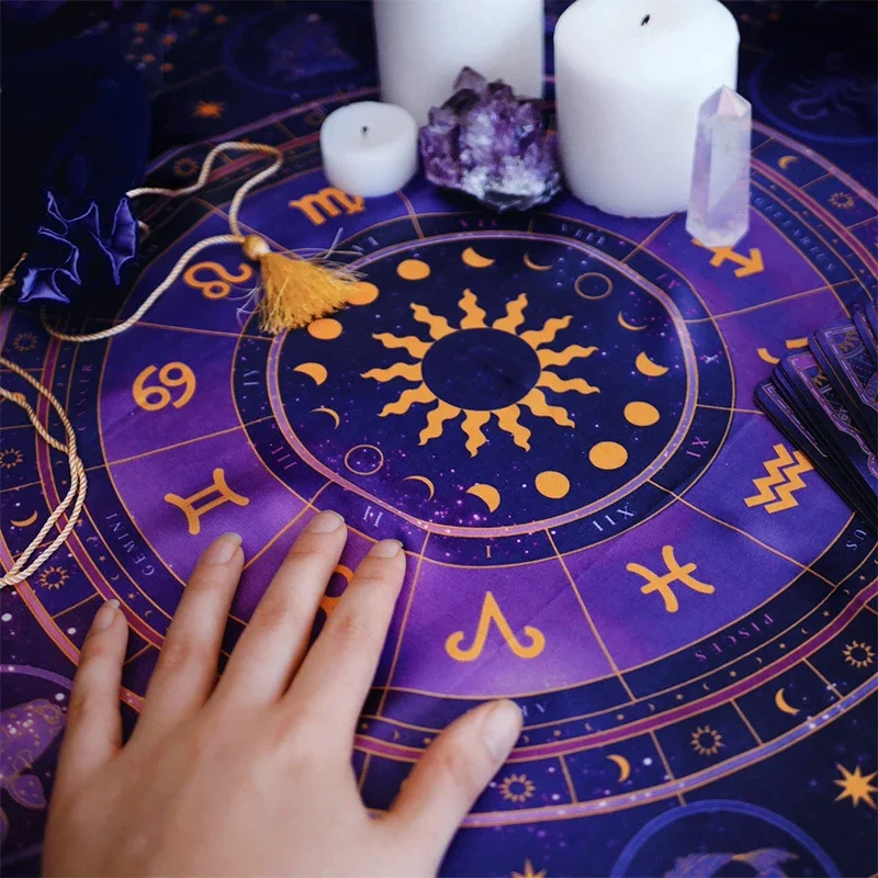 Ткань для Таро с колесом Зодиа – обзор и цена Zodiac Party Games